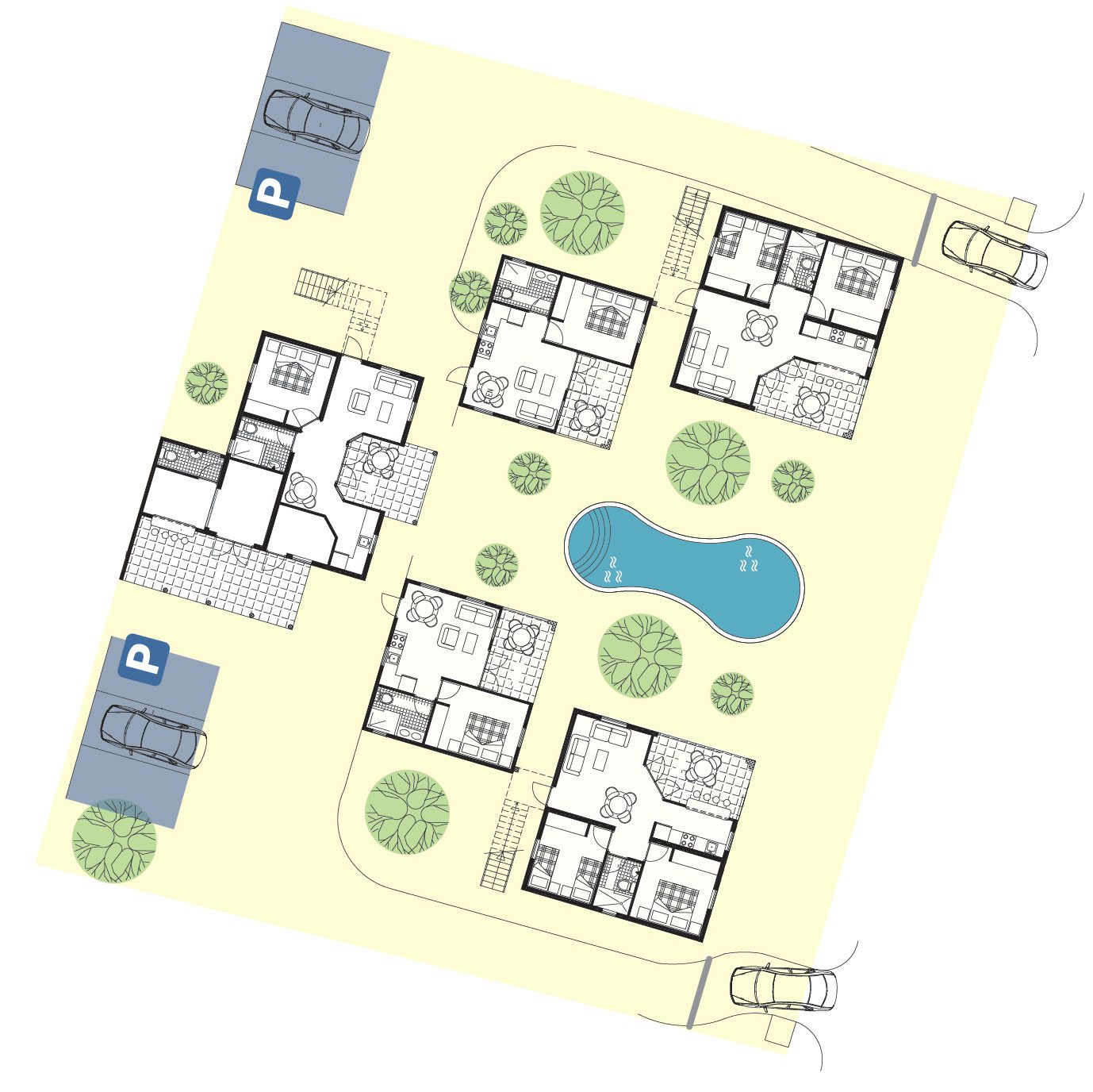 Palm Crest Plattegrond